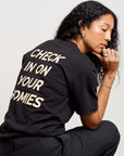 Homies Tee in Black